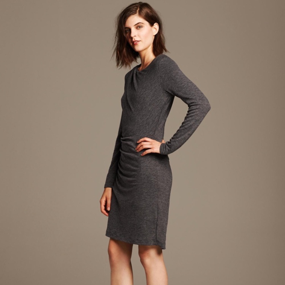 Banana Republic ruched dress